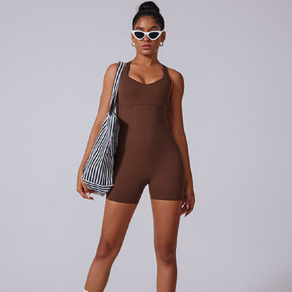 Women's Fashion Personalized New Product Yoga Jumpsuit