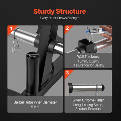 Weight Plate Rack, L Frame Weight Plate Tree For 2-Inch Weight Plates, Standard Weight Plate Tree, One Thousand Lbs Load Capacity Weight Storage Holder, Home Gym Barbell Rack Storage Stand, Black