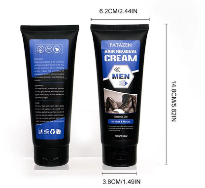 Natural Hair Care Gentle Hair Removal Products For Men Quick Effective Hair Removal Cream