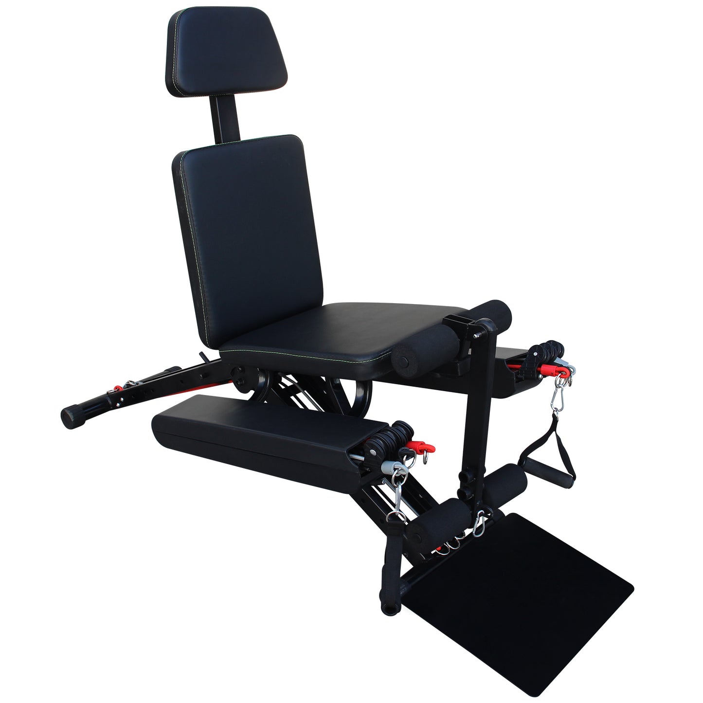 Fitness Chair Multifunction, Adjustable Strength Training Bench For Full Body Workout, Weight Bench With Fast Folding For Home Gym