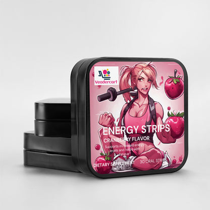 Fast Acting Energy Strips Instant Boost For Focus Stamina