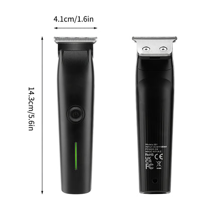 Beard Trimmer, 3 In 1 Hair Clippers And Mens Grooming Kit, Face, Nose, Ear Hair Trimmer - Black